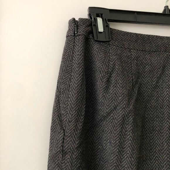 St. John Collection Gray Straight Leg Trouser Pants 6 - Picture 9 of 10